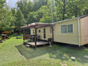 Ferienhaus direkt am See Mobilheim am Schönsee